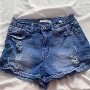 jean shorts